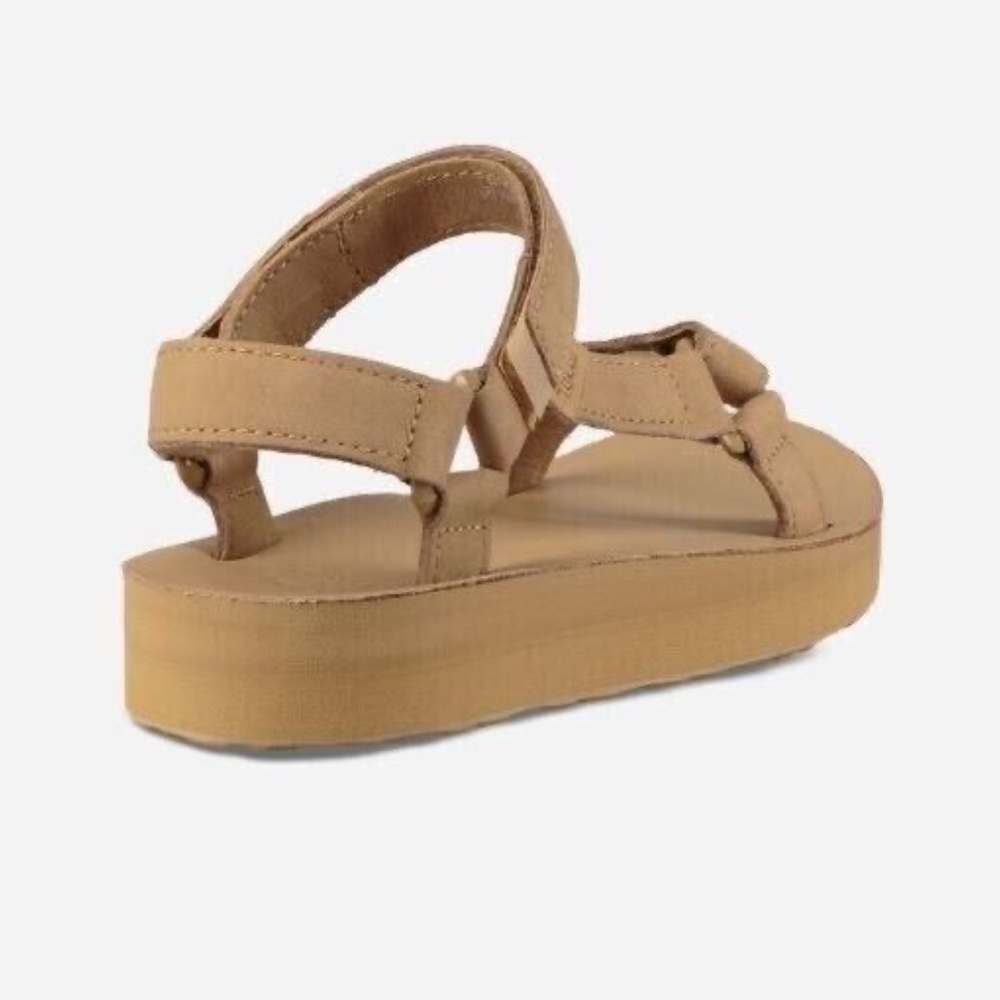 Teva Women's Tan Strappy Sport Sandals - Picture 5 of 10